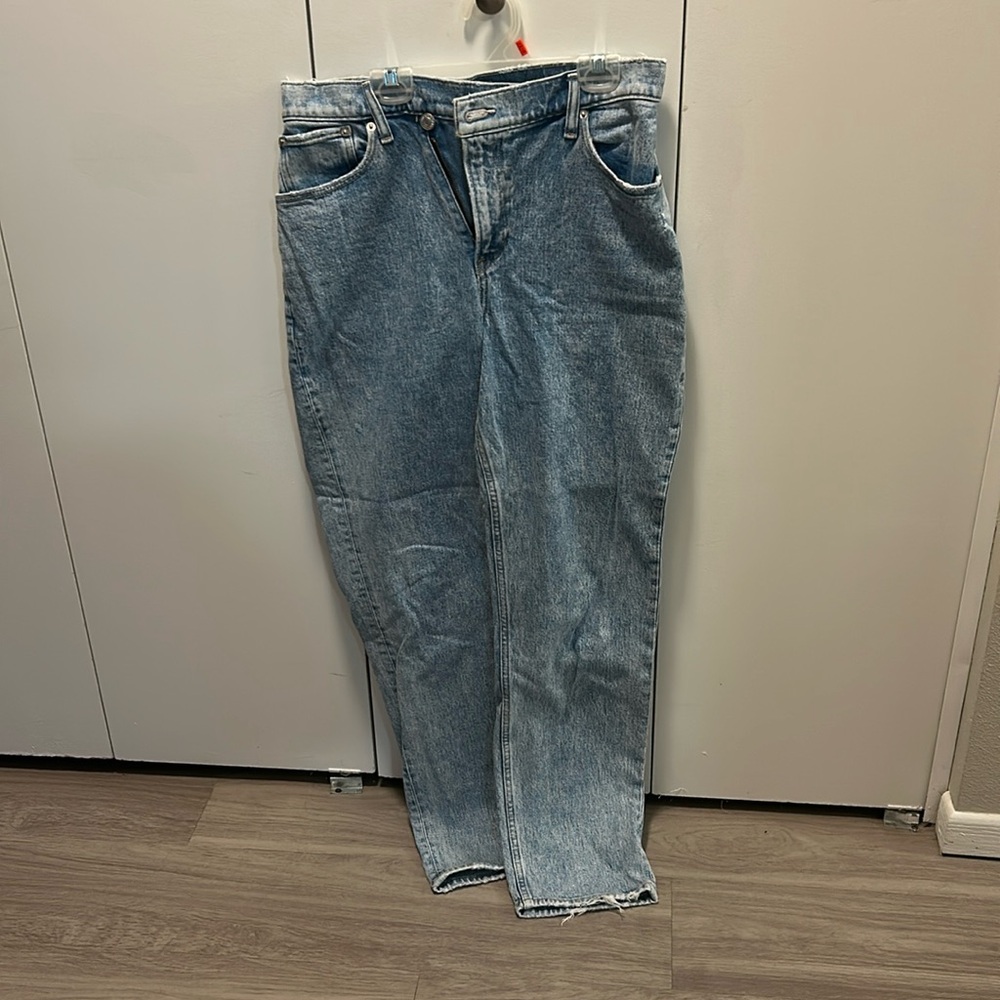 Abercrombie & Fitch jean The 90’s straight ultra high rise Curve love Size 29|8R